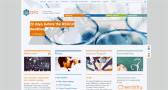 Desktop Screenshot of cefic.org